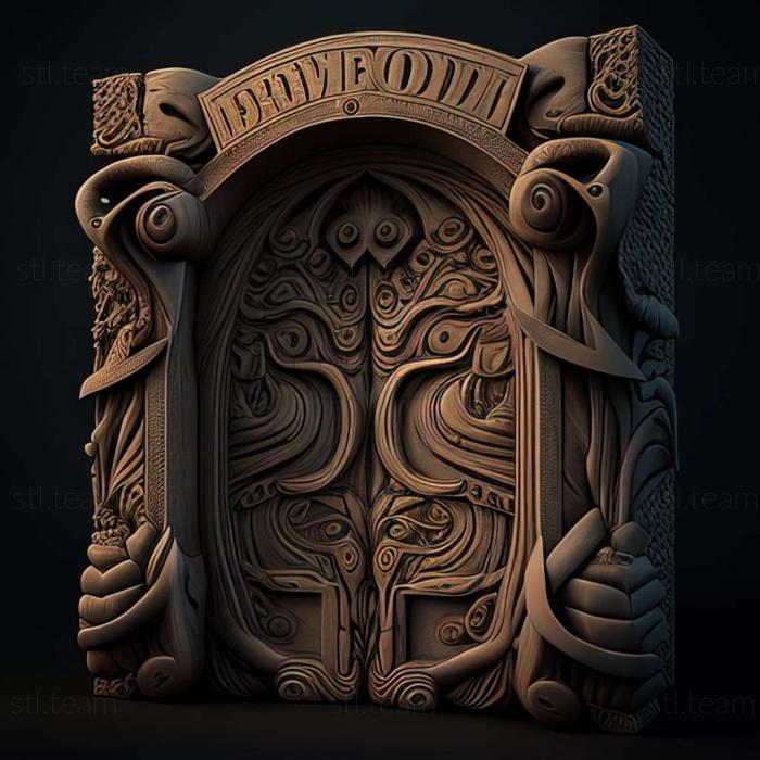 3D model Doorways The Underworld game (STL)